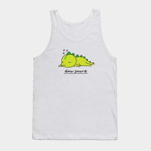 Dino-snore Tank Top